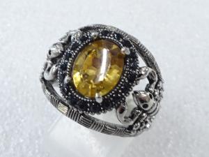 色石　指輪(15号)